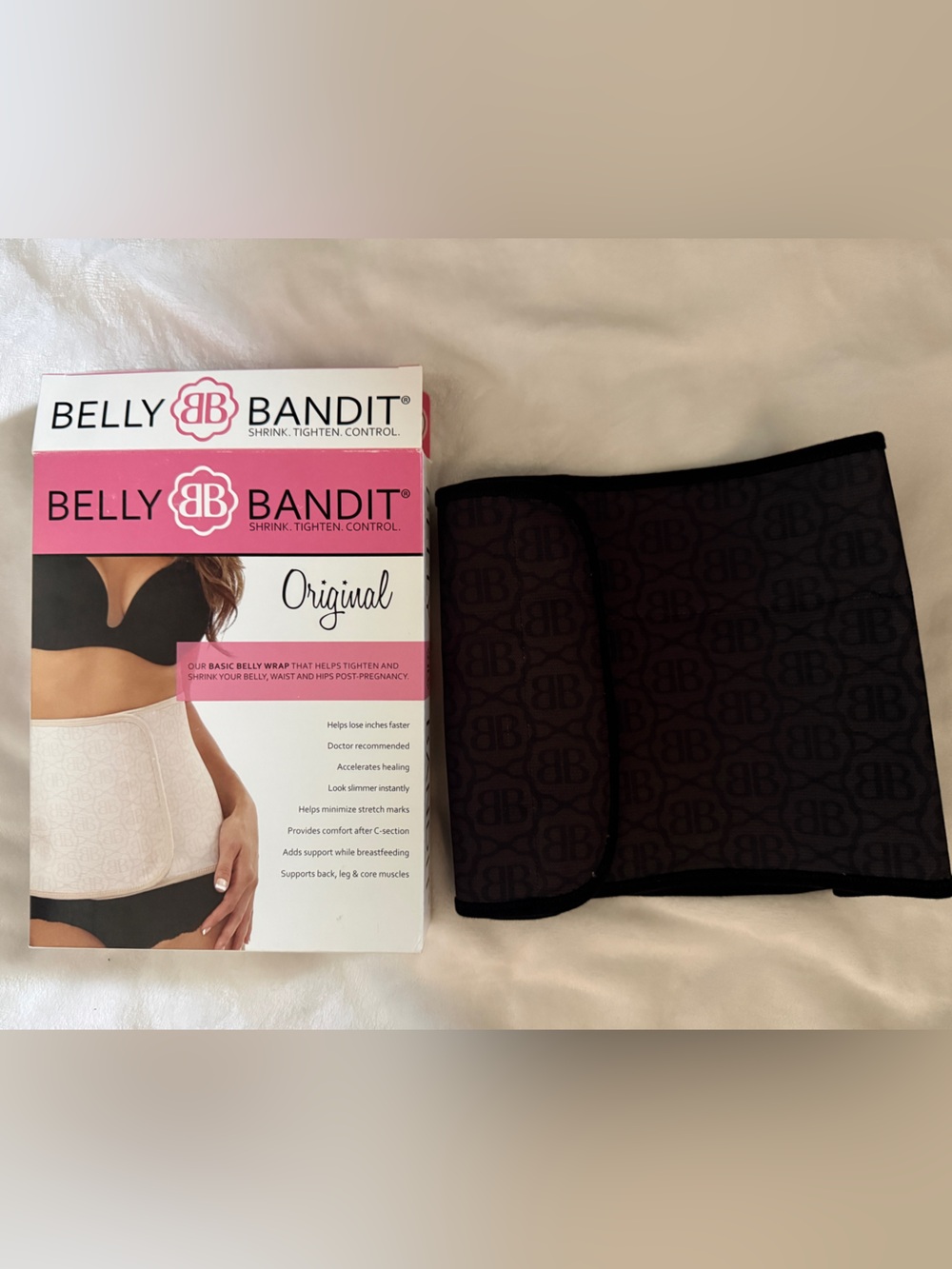 Belly Bandit Original Postpartum Wrap - black